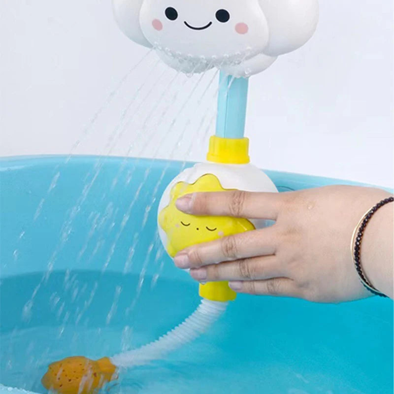 Children's shower, cloud shower, baby's play in water, bathroom shower, shower, baby toys