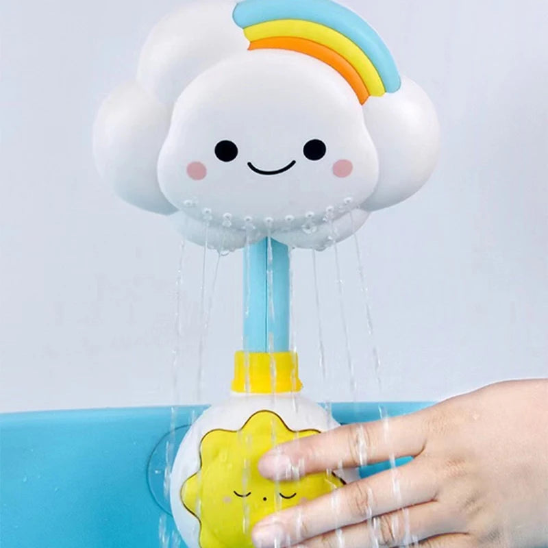 Children's shower, cloud shower, baby's play in water, bathroom shower, shower, baby toys