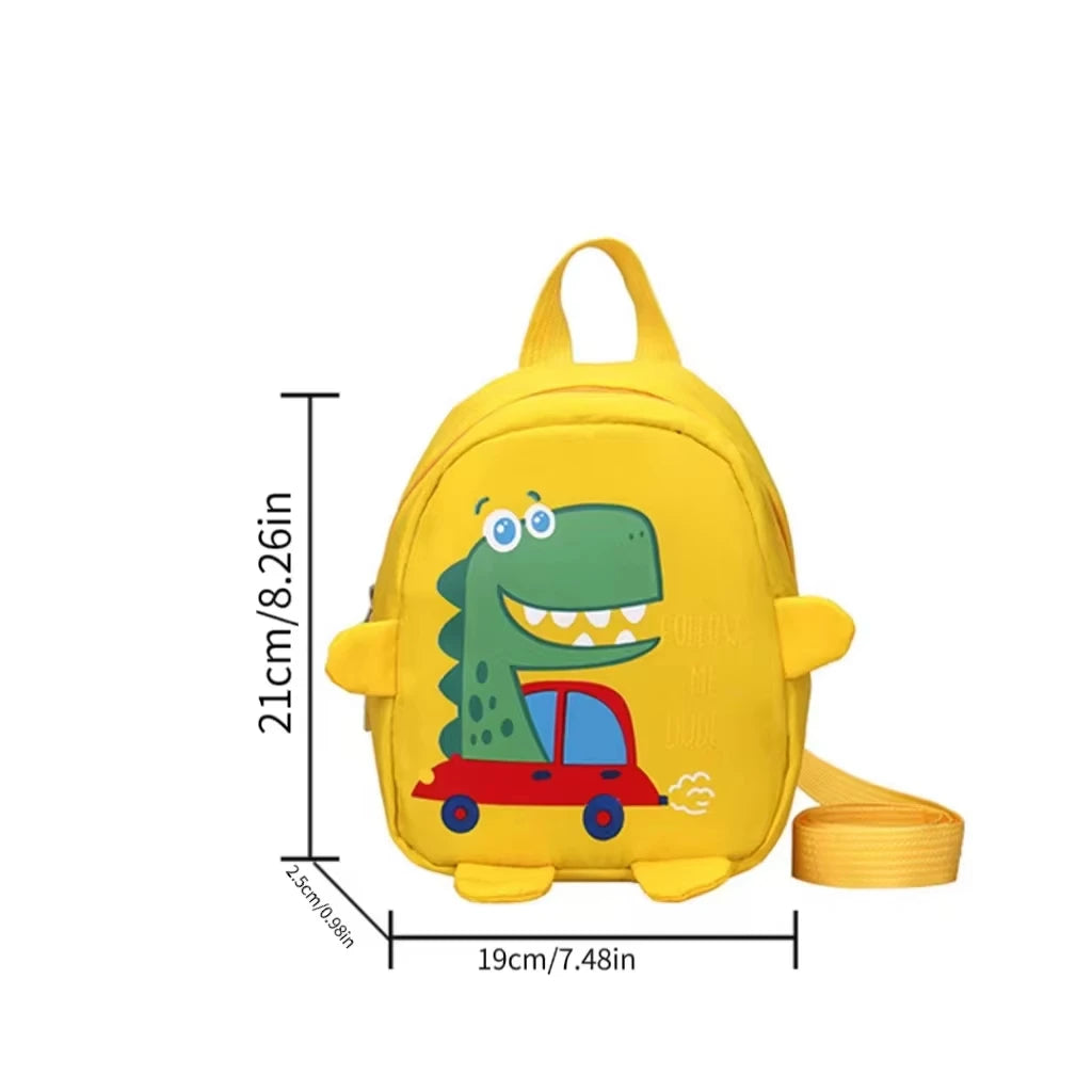 1 PCS Kids Cartoon Mini Dinosaur Backpack Anti Lost Bag Kindergarten School Bag Backpack