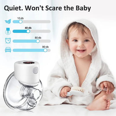 XIMYRA S12 Hands Free Electric Breast Pumps Mother Milk Extractor Portable Breast Pump Wearable Wireless Breastpump