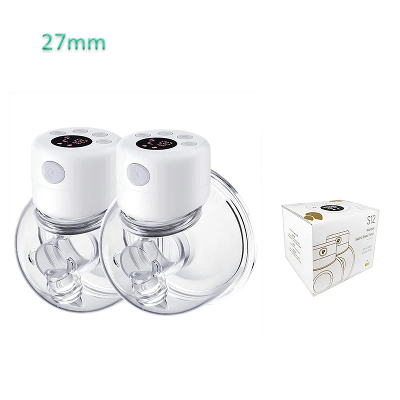 XIMYRA S12 Hands Free Electric Breast Pumps Mother Milk Extractor Portable Breast Pump Wearable Wireless Breastpump