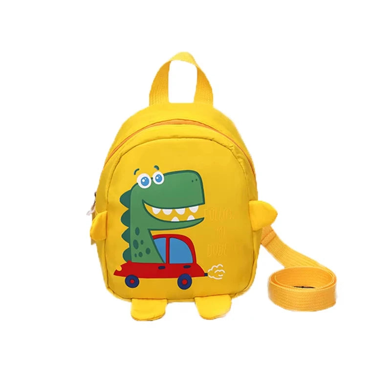 1 PCS Kids Cartoon Mini Dinosaur Backpack Anti Lost Bag Kindergarten School Bag Backpack