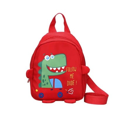 Children Cute Cartoon Dinosaur School Bags Anti-lost Backpacks Toddler Rucksack Kindergarten Schoolbag