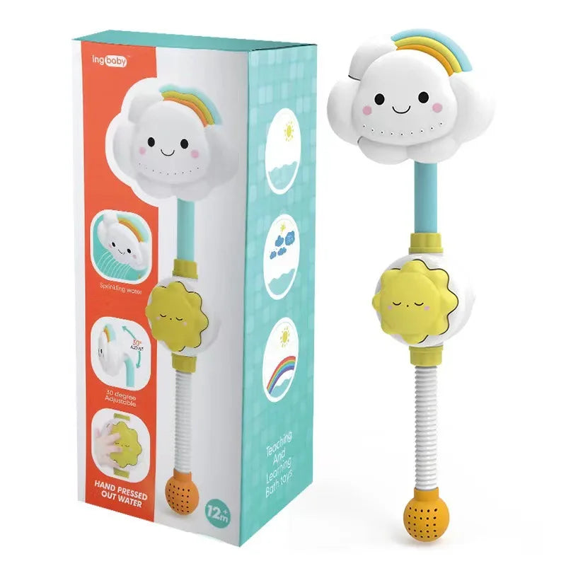 Children's shower, cloud shower, baby's play in water, bathroom shower, shower, baby toys