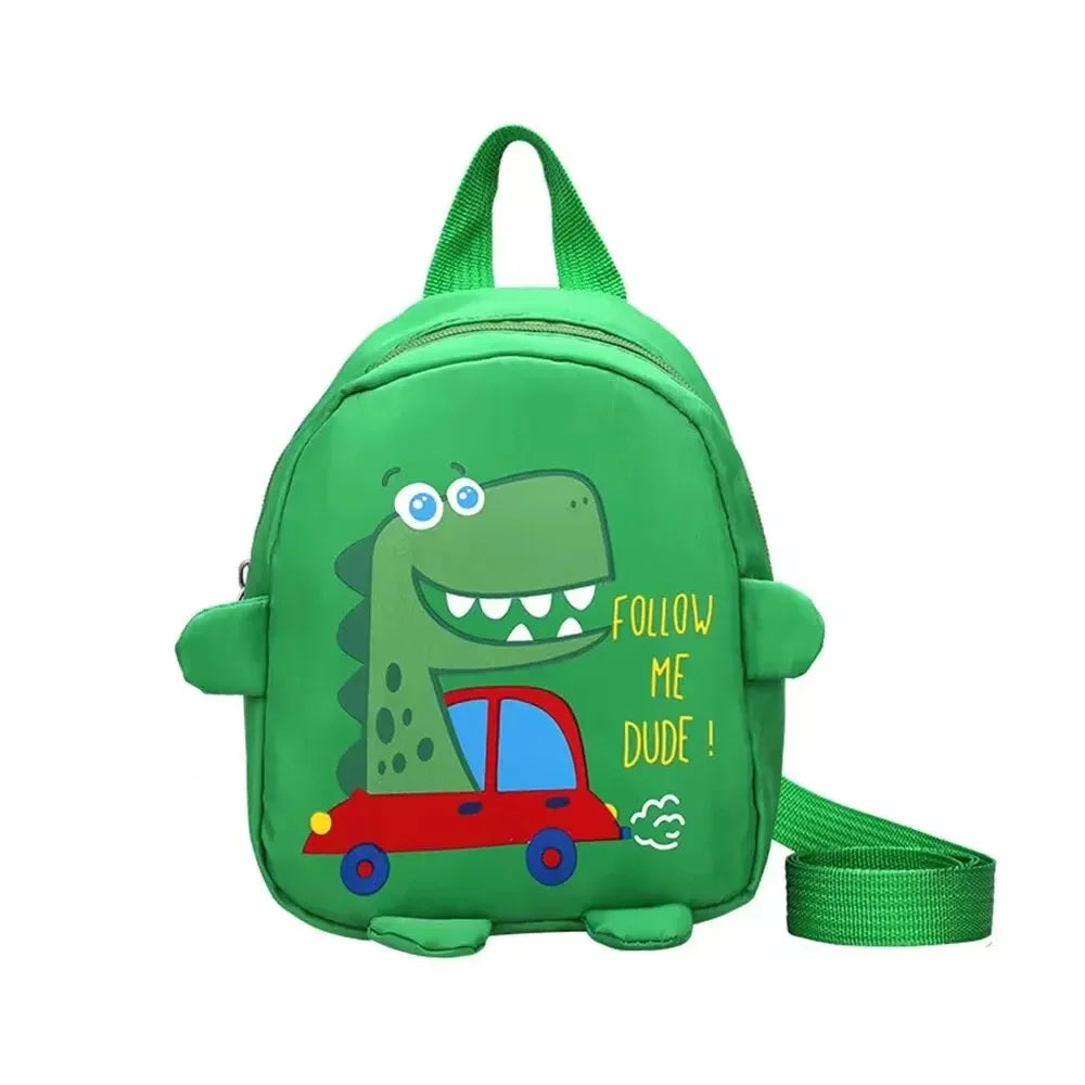 Children Cute Cartoon Dinosaur School Bags Anti-lost Backpacks Toddler Rucksack Kindergarten Schoolbag